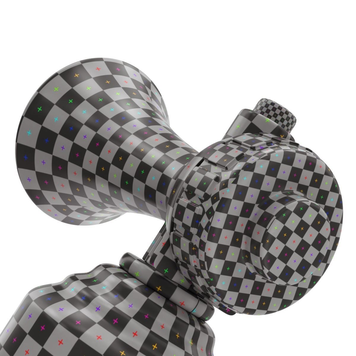 Air Horn 3D model_17