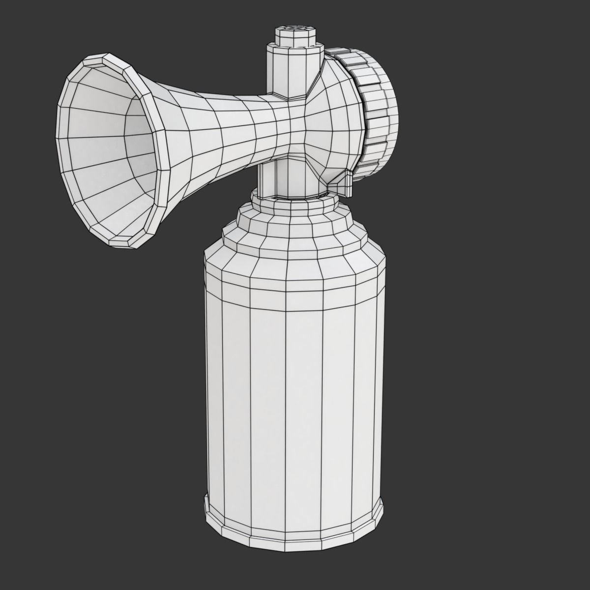 Air Horn 3D model_23