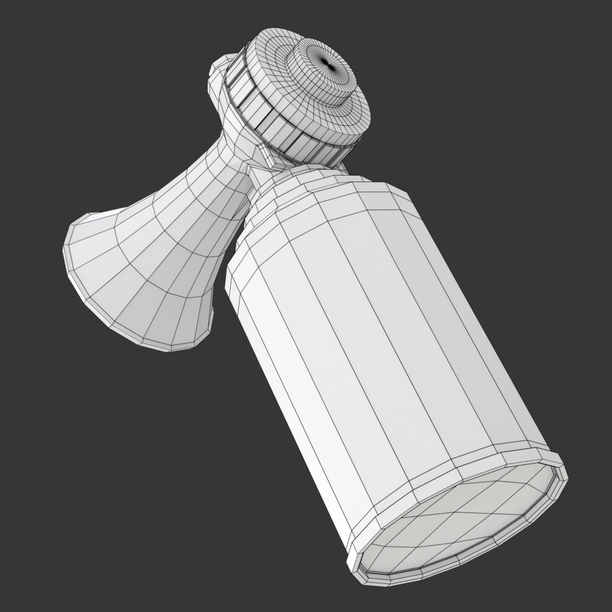 Air Horn 3D model_24
