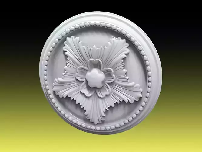 Rosette 043 3D print model
