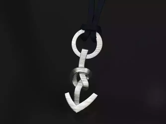 Mars knotted pendant - Original 3D print model
