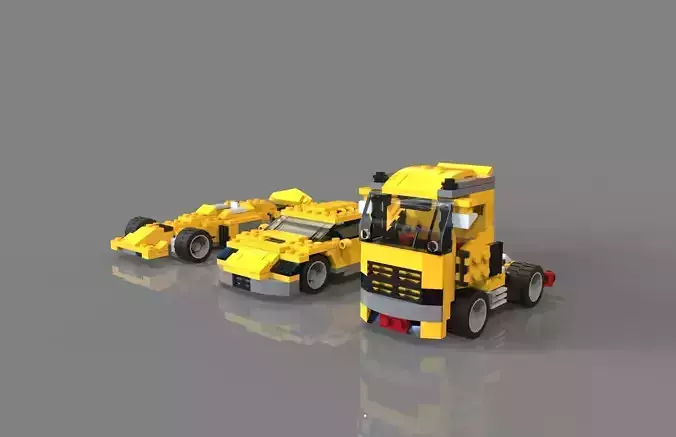 Lego car pack 4