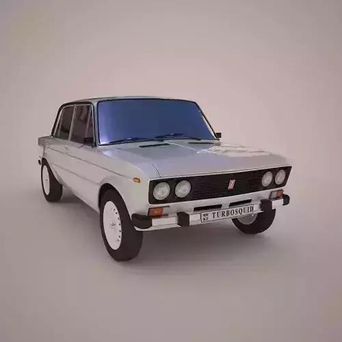  Vaz 2106 Russian Car  Free 3D model