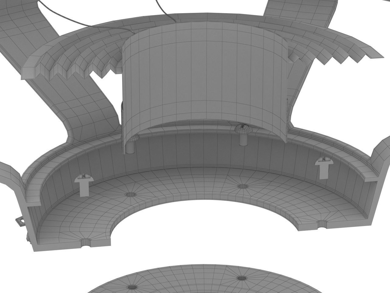 Speaker Cross Section 3D model_24