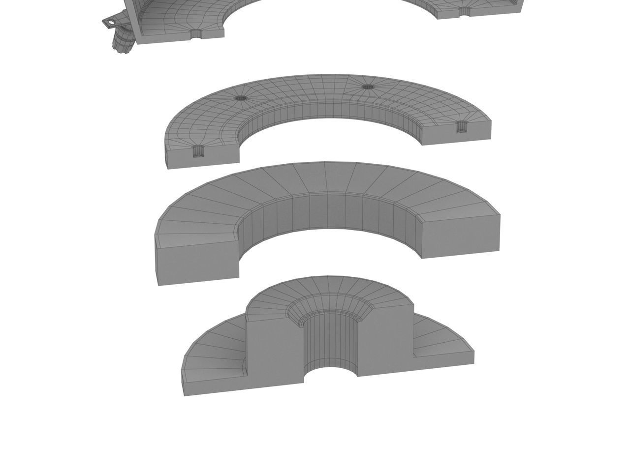 Speaker Cross Section 3D model_26