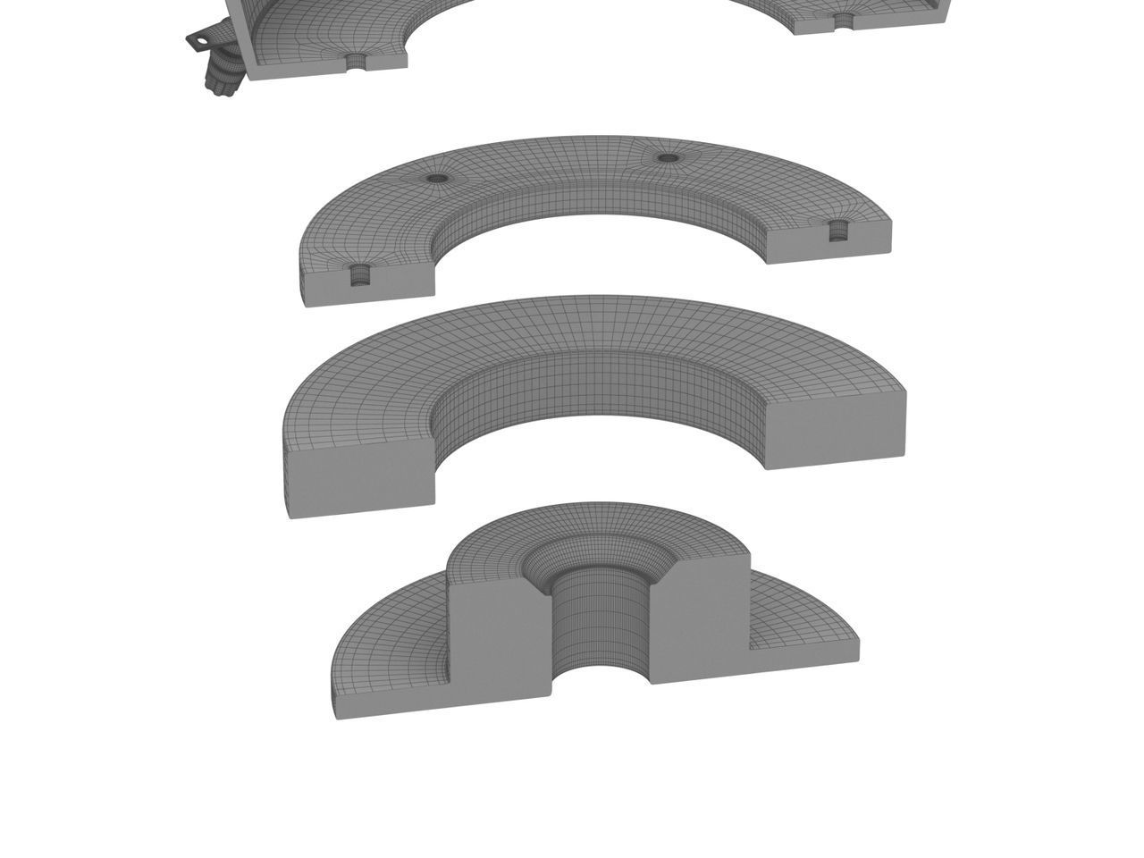 Speaker Cross Section 3D model_19