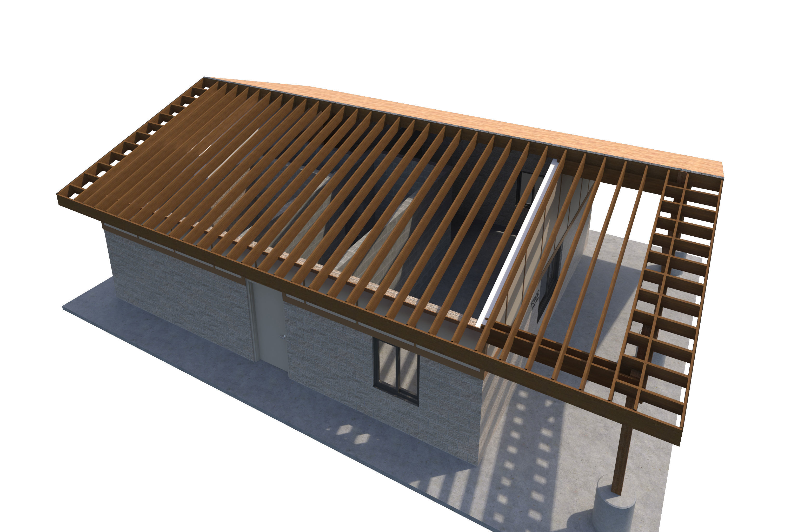 Public Building-001 Restroom 3D model_12