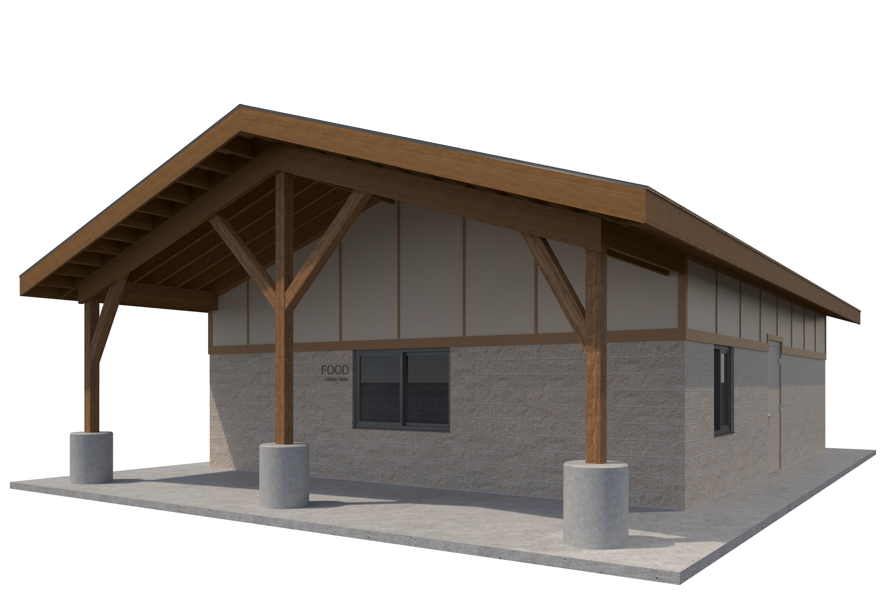 Public Building-001 Restroom 3D model_4