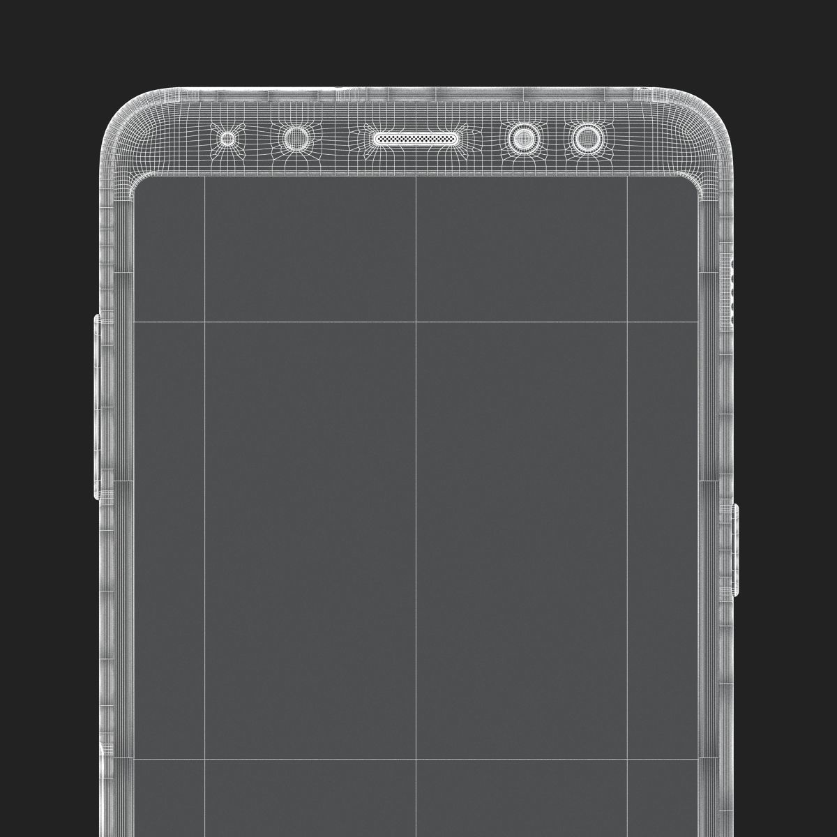 Samsung Galaxy A8 Plus 2018 Orchid Grey 3D model_14