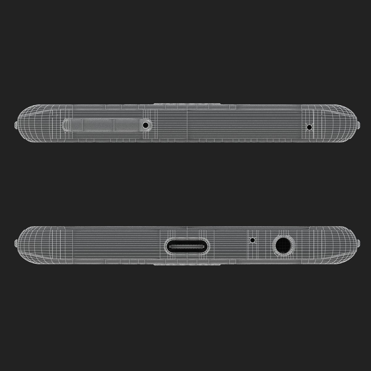 Samsung Galaxy A8 Plus 2018 Orchid Grey 3D model_20