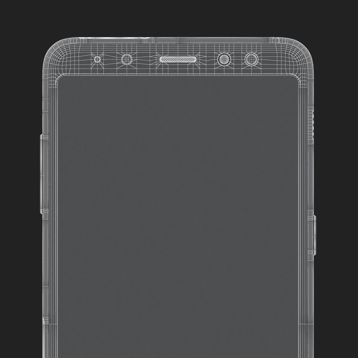 Samsung Galaxy A8 Plus 2018 Orchid Grey 3D model_12