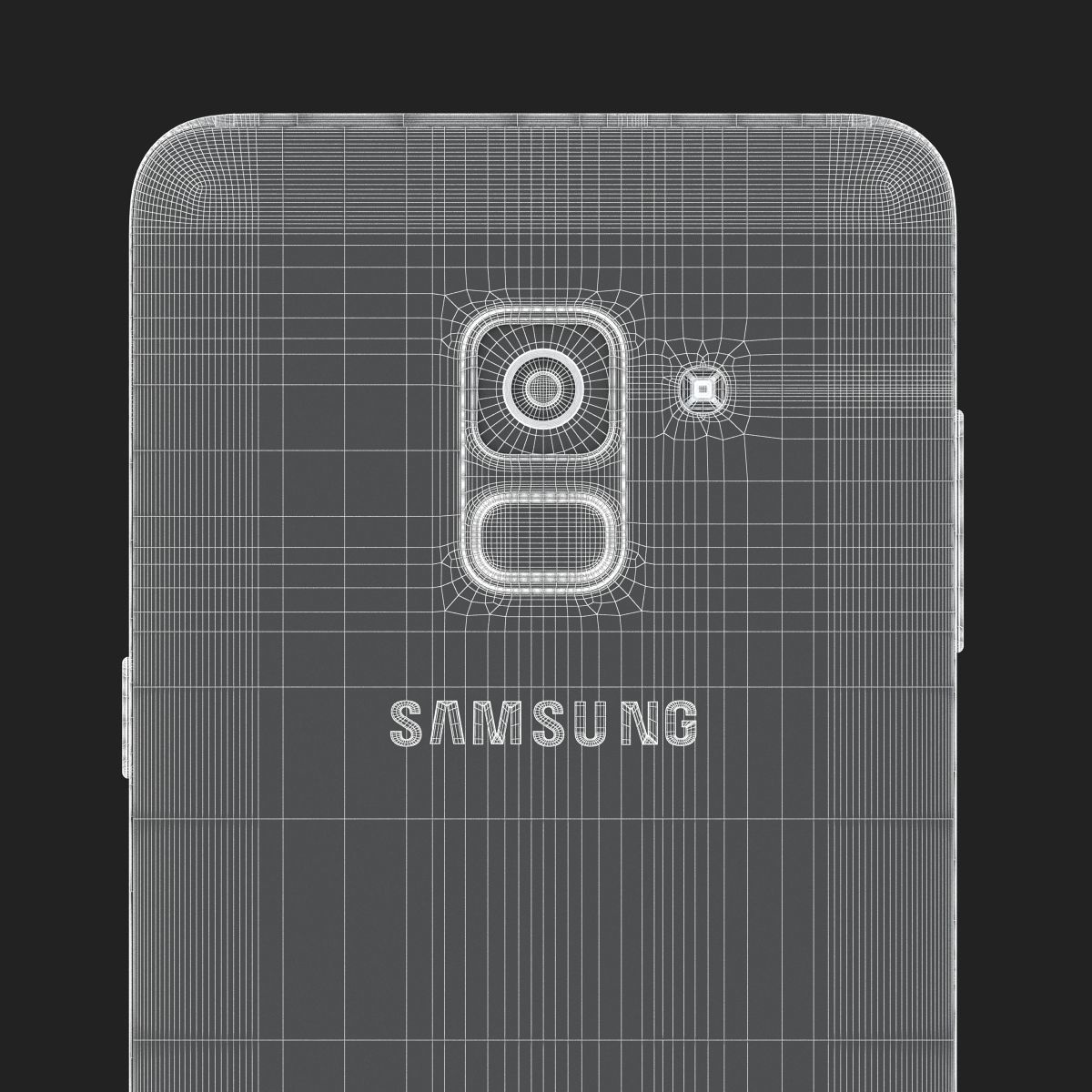 Samsung Galaxy A8 Plus 2018 Orchid Grey 3D model_16