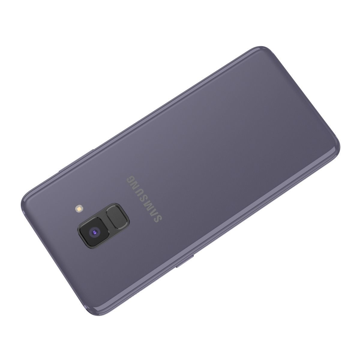 Samsung Galaxy A8 Plus 2018 Orchid Grey 3D model_6