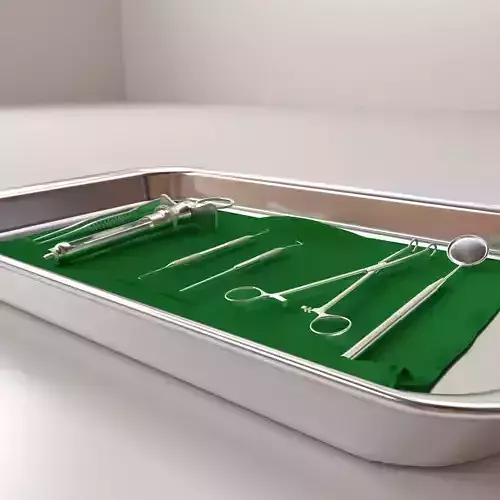 Surgical Tray Set 3D model