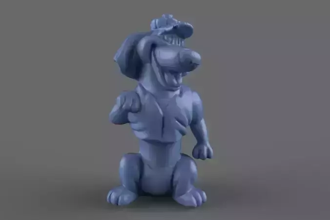 3D Itchy Toy model 3D model