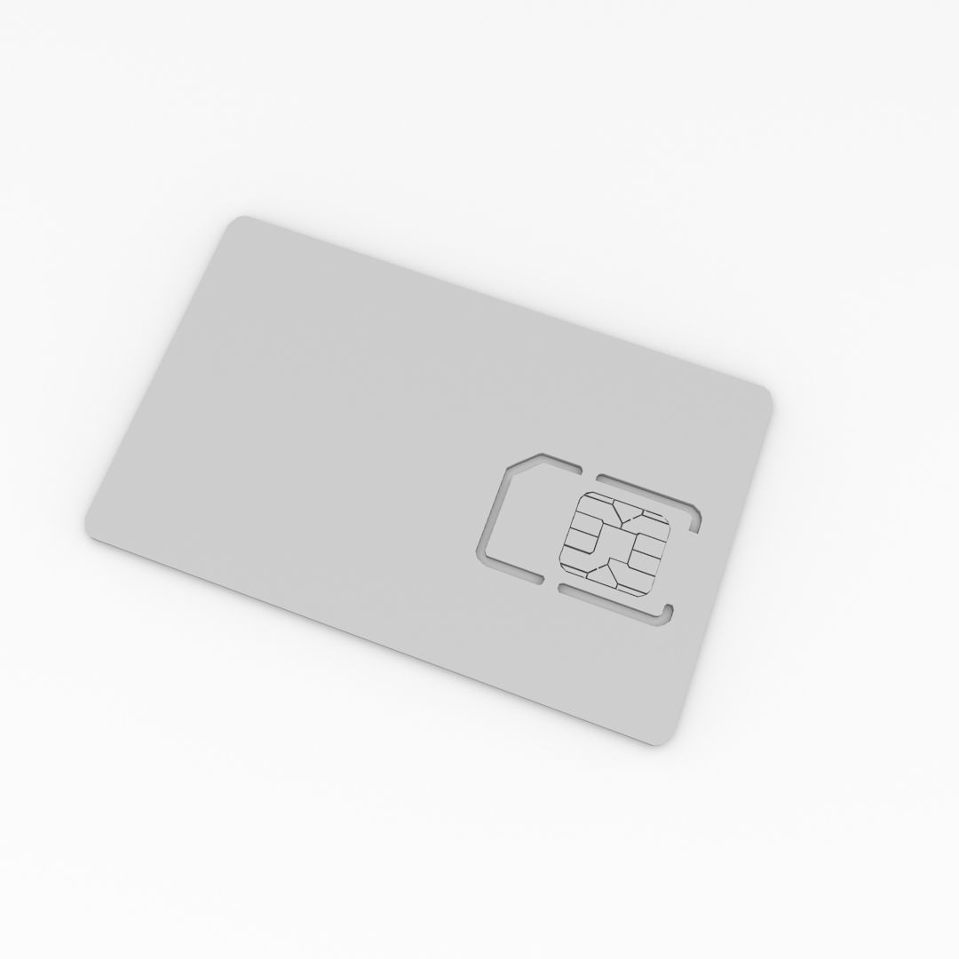 Sim Card V2 3D model_3