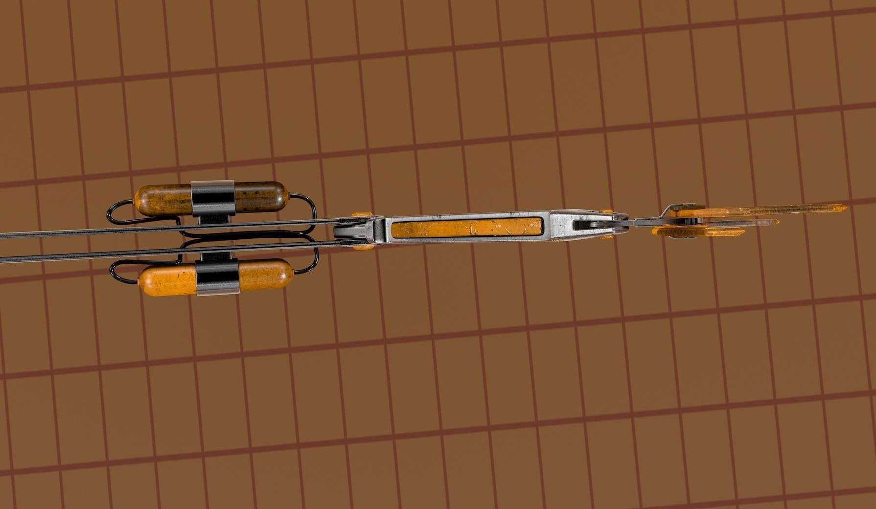 Claw Scifi Robot 3D model_3