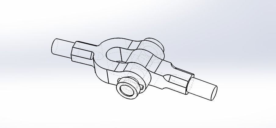 Knuckle joint 3D model_4