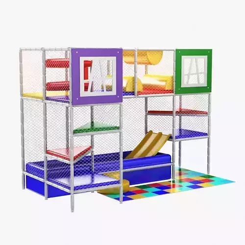indoor kids playground 3D model
