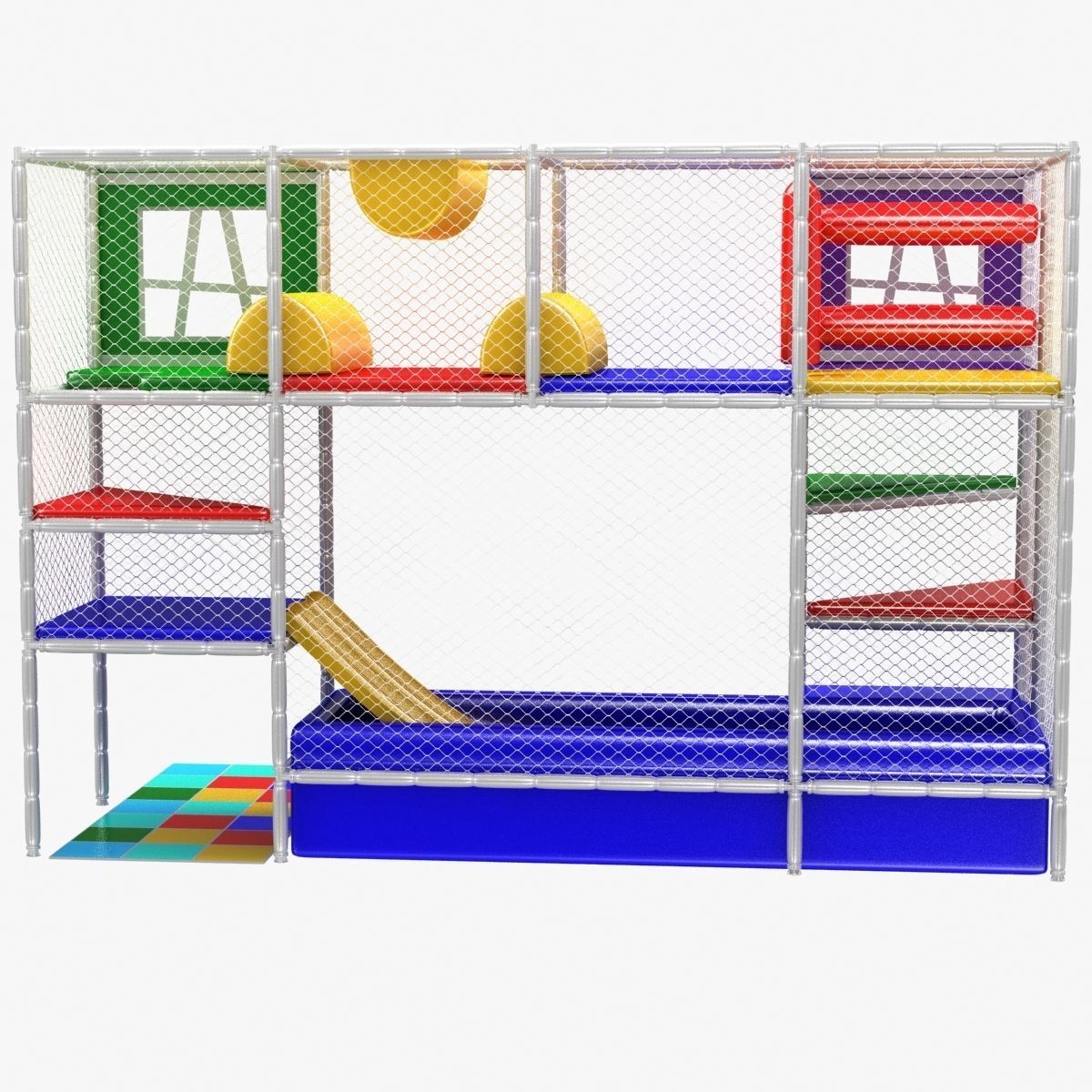 indoor kids playground 3D model_6