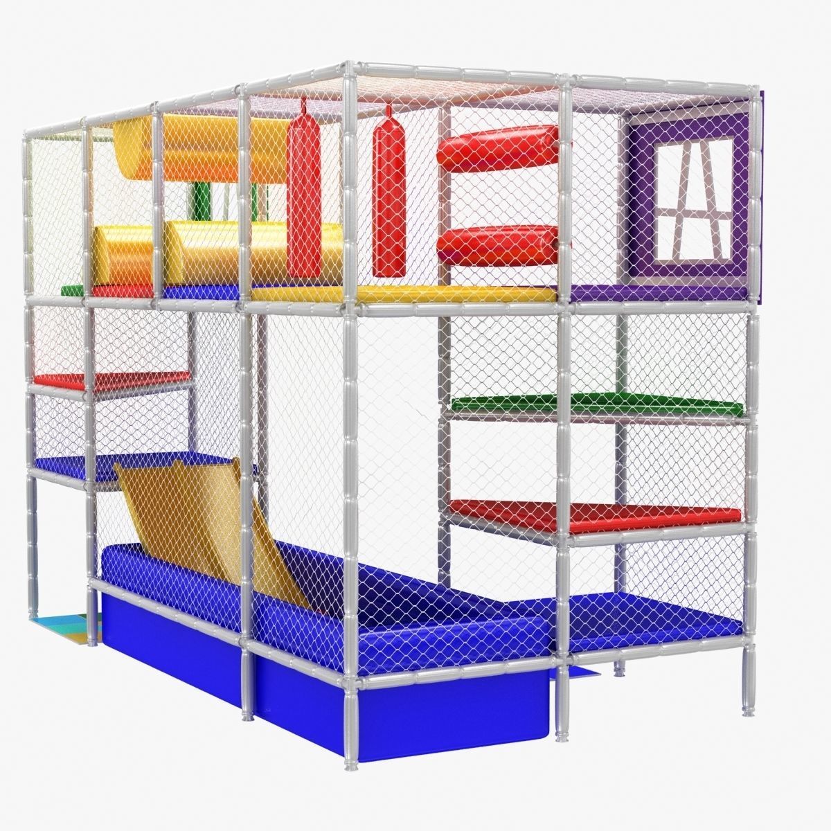 indoor kids playground 3D model_3