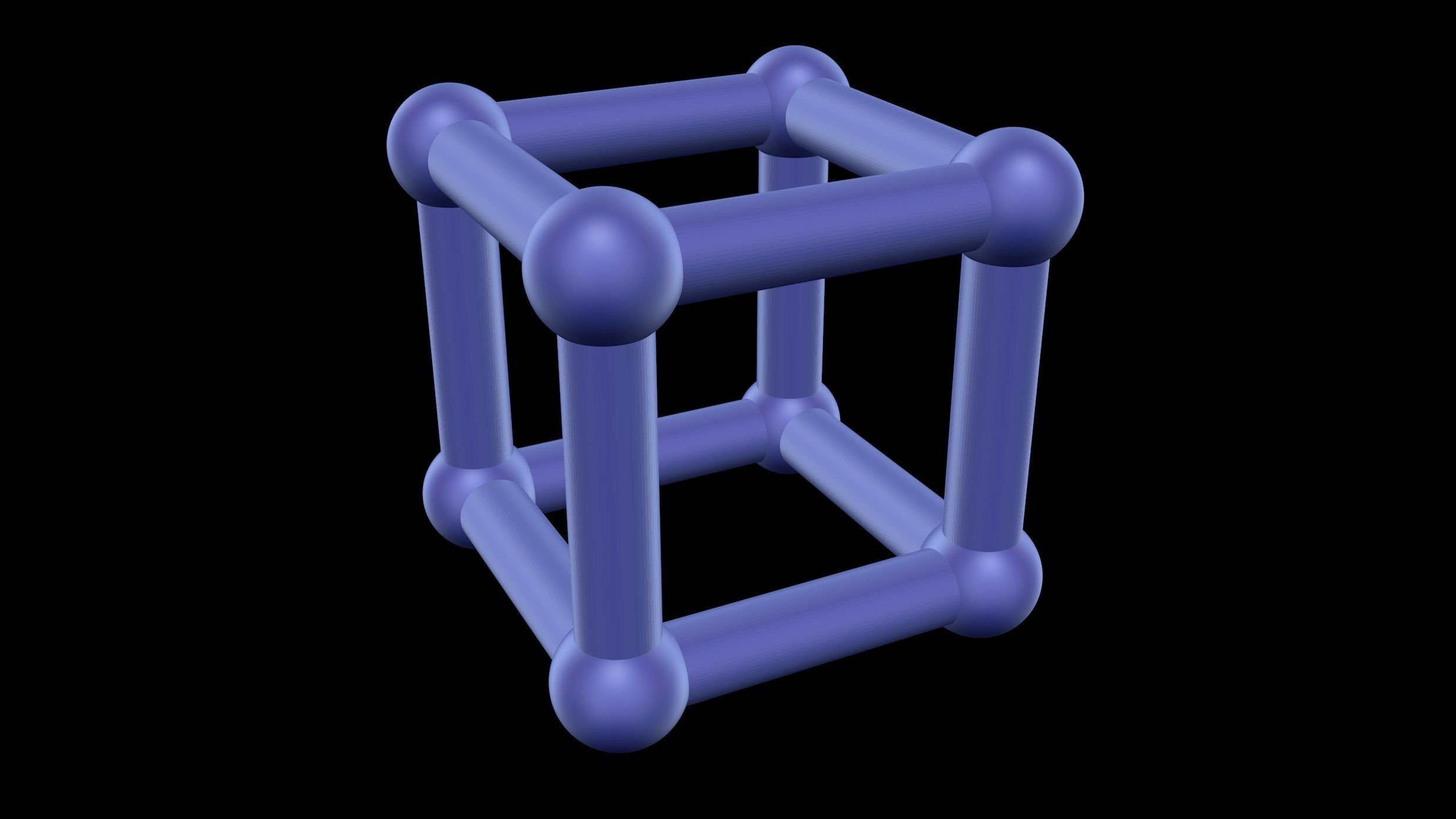 002 Mathart - Platonic Solids - Cube 02 - 10 cm 3D print model_2
