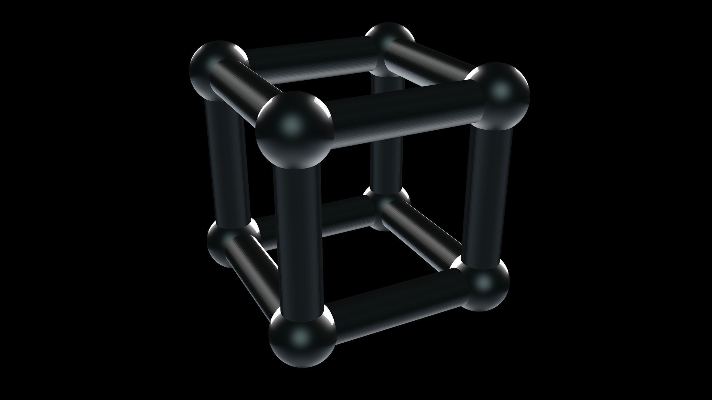 002 Mathart - Platonic Solids - Cube 02 - 10 cm 3D print model_5