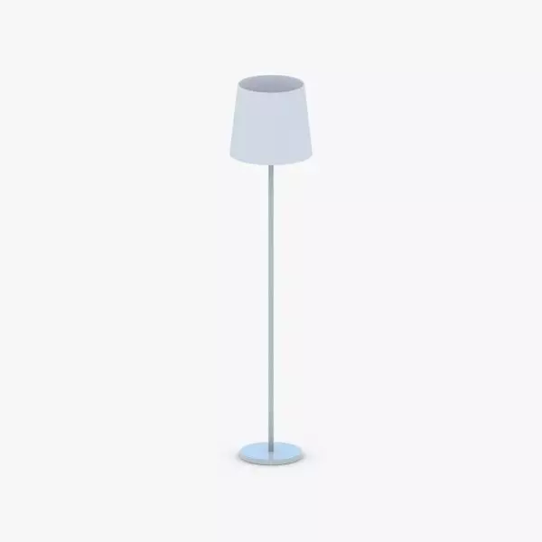 1424 - Floor Lamp Low-poly 3D model_0