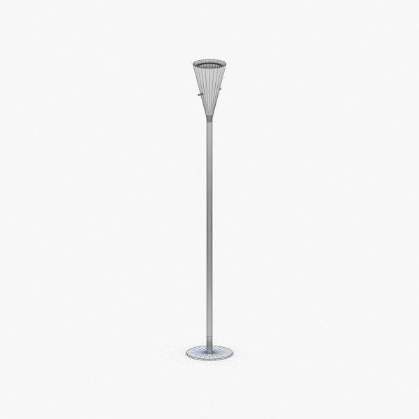 1425 - Floor Lamp Low-poly 3D model_4