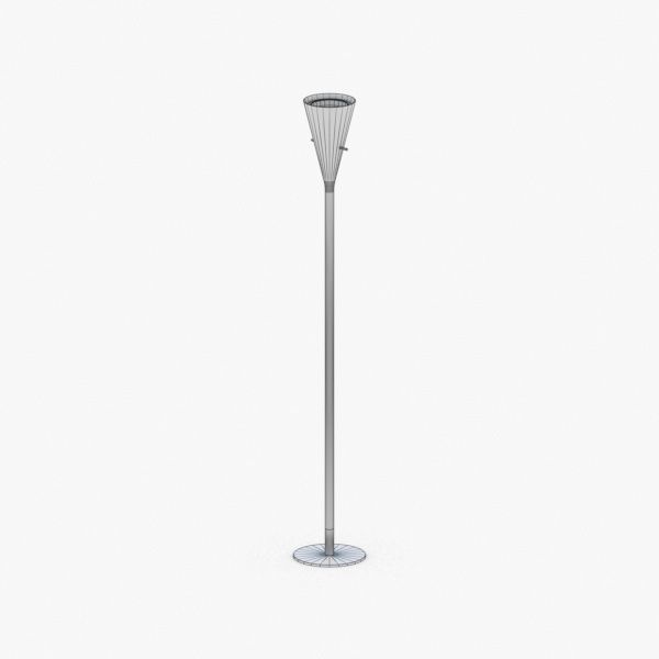 1425 - Floor Lamp Low-poly 3D model_1