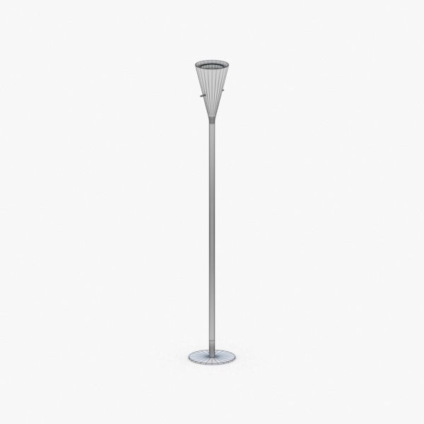 1425 - Floor Lamp Low-poly 3D model_3