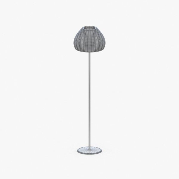 1426 - Floor Lamp Low-poly 3D model_4