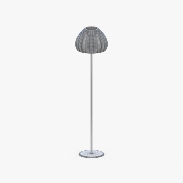 1426 - Floor Lamp Low-poly 3D model_2