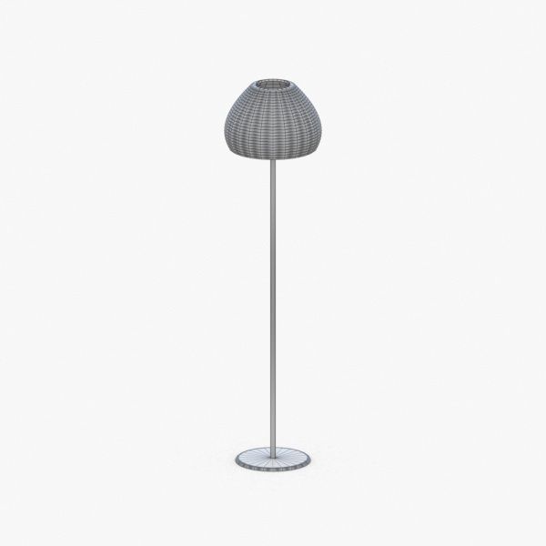 1426 - Floor Lamp Low-poly 3D model_1