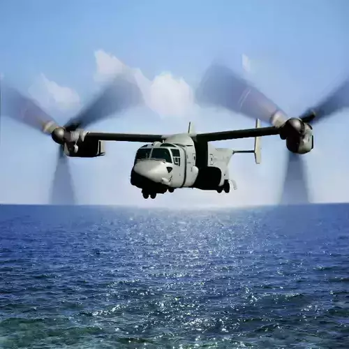Helicopter MV22 3D model