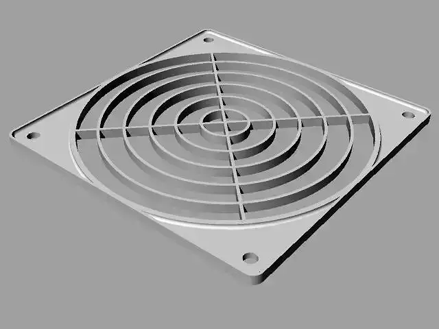protection grid for 120 mm fan