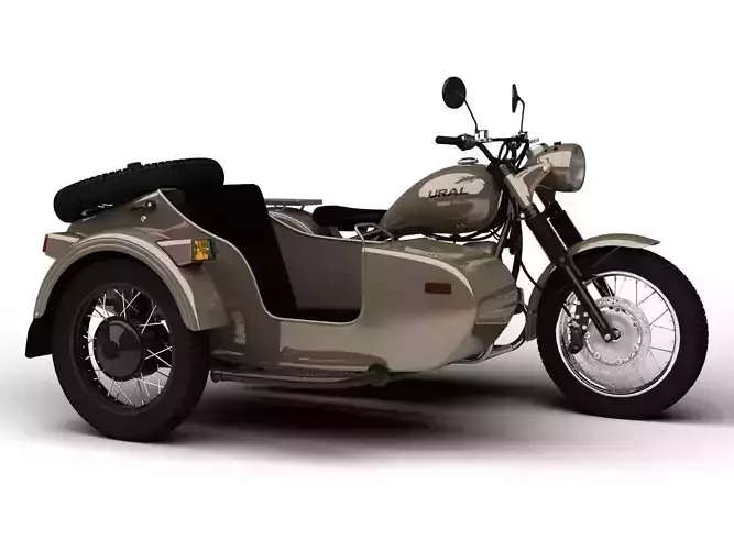 Ural M70 2014 3D model