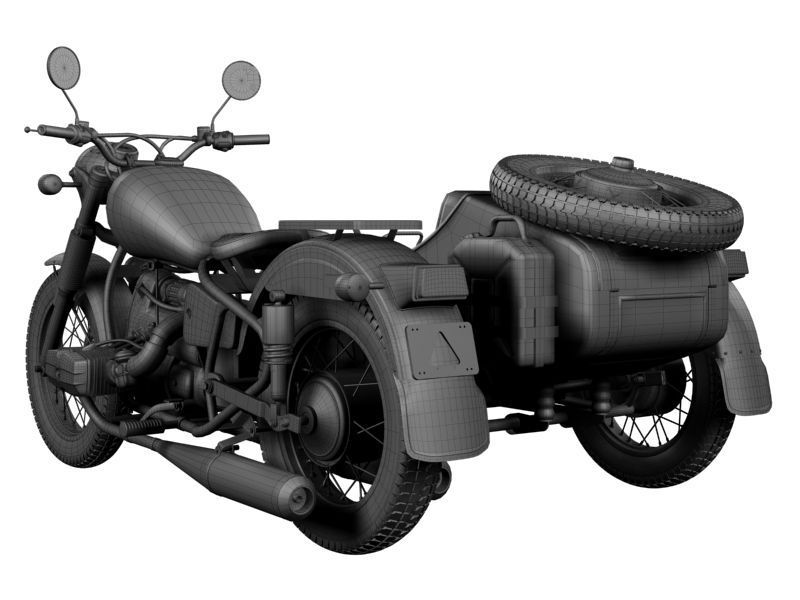 Ural M70 2014 3D model_10