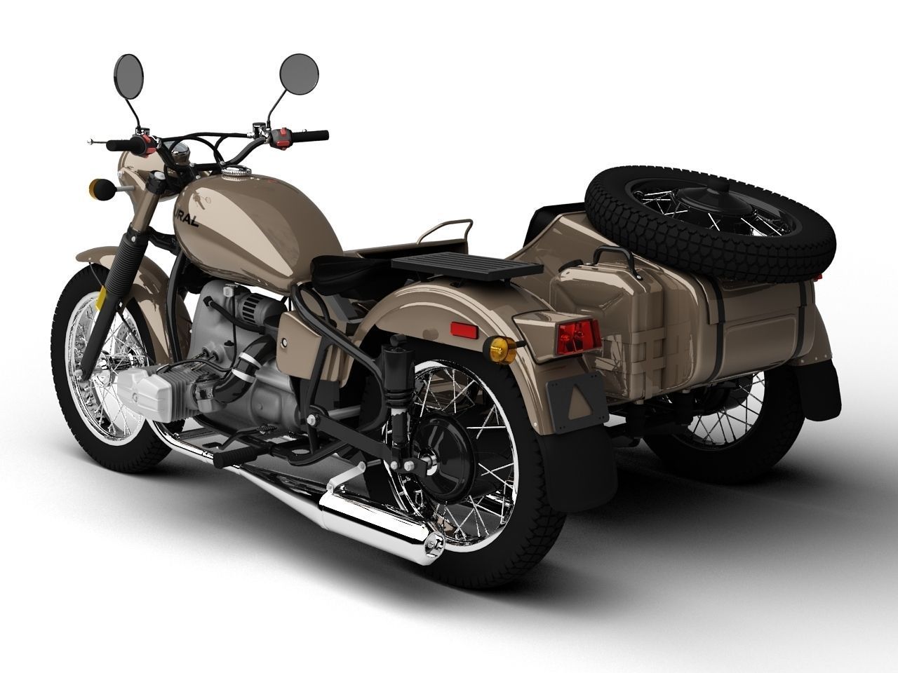 Ural M70 2014 3D model_4