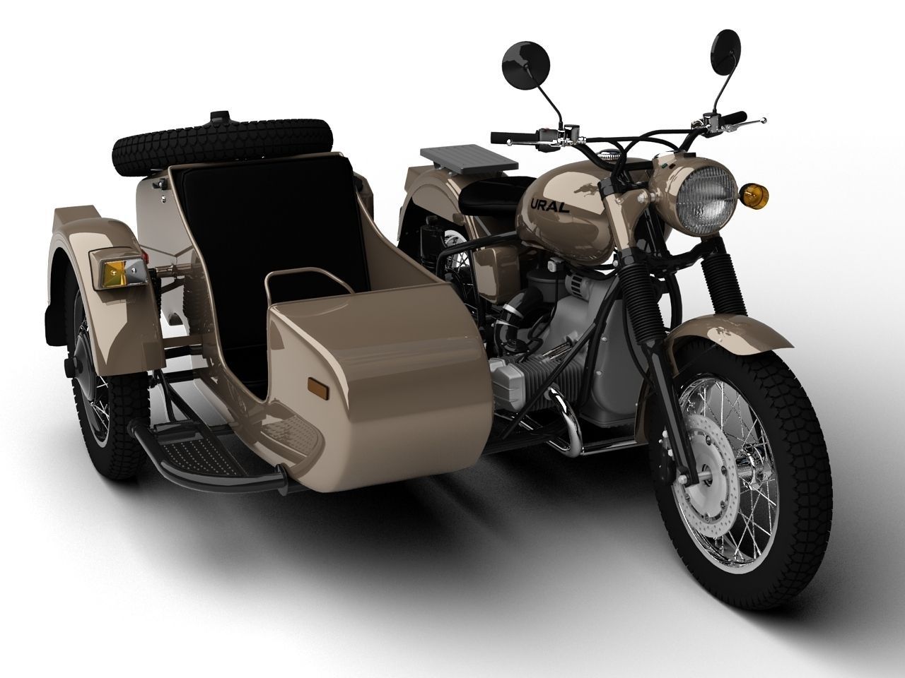 Ural M70 2014 3D model_1