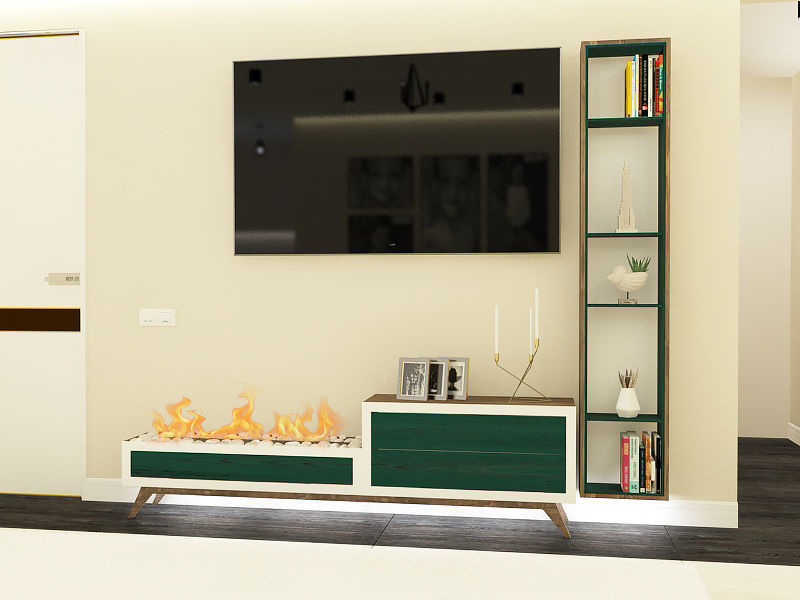 Fireplace Commode  3D model_2