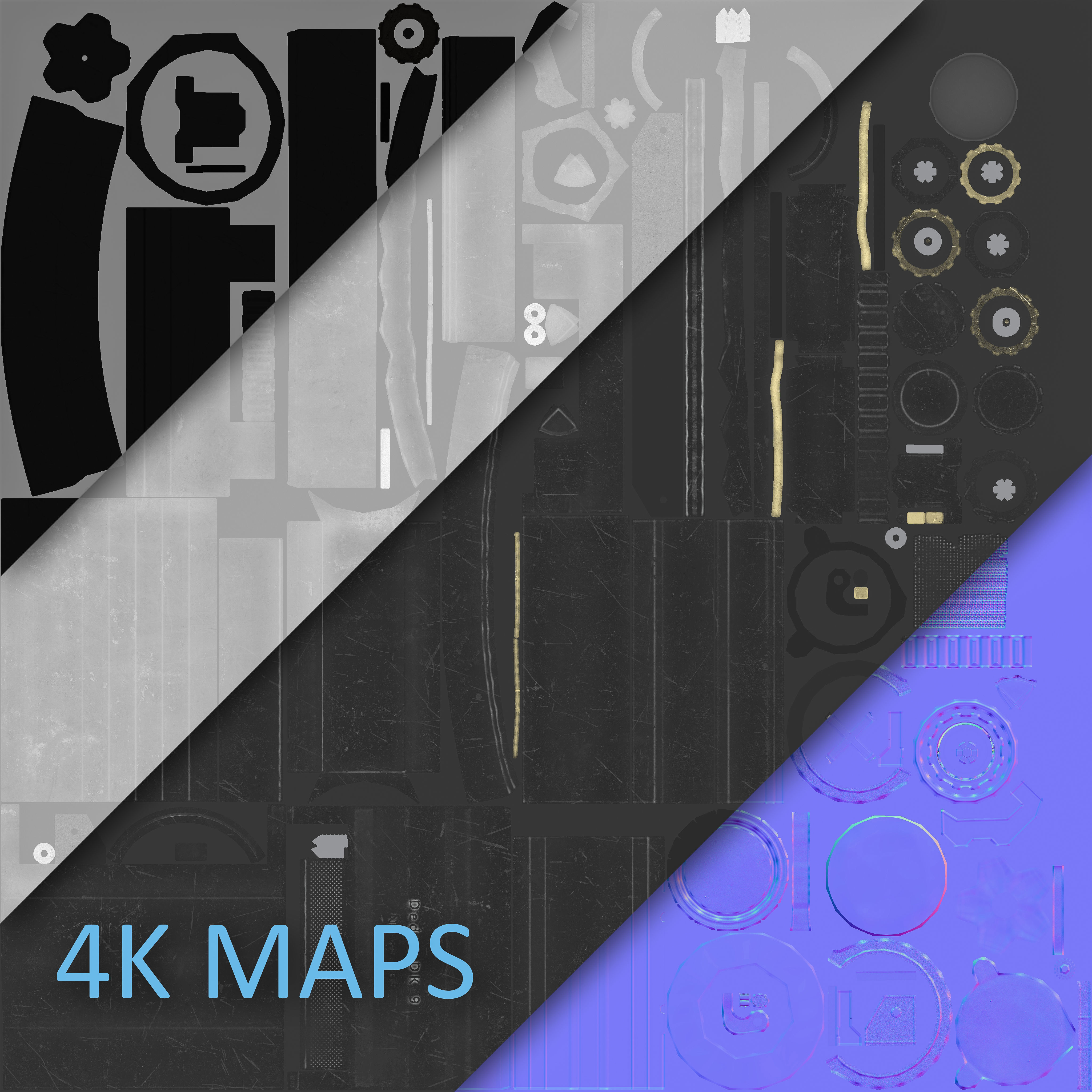 Kalashnikov AK 12 rifle 3D model_12