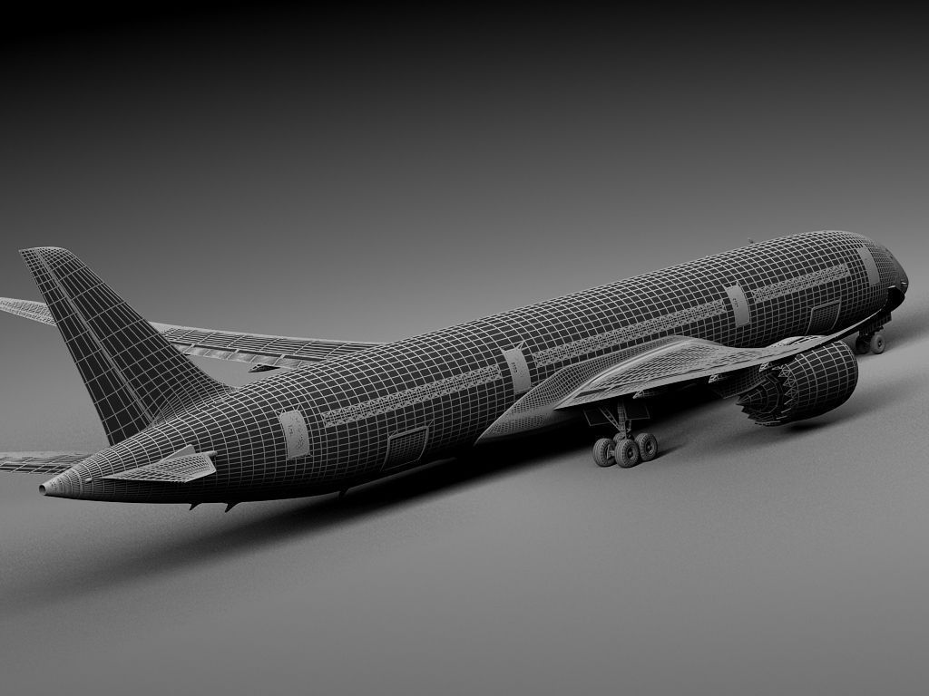 Boeing 787 Dreamliner 3D model_21