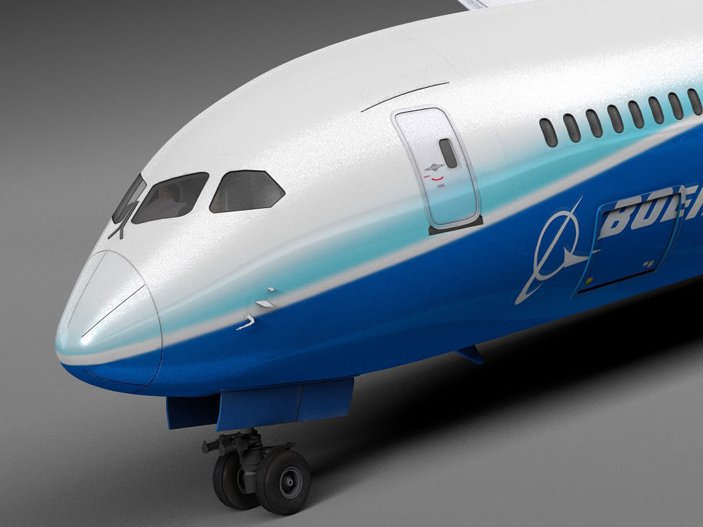 Boeing 787 Dreamliner 3D model_3