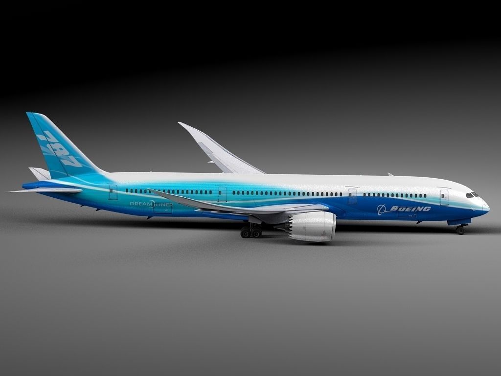 Boeing 787 Dreamliner 3D model_7