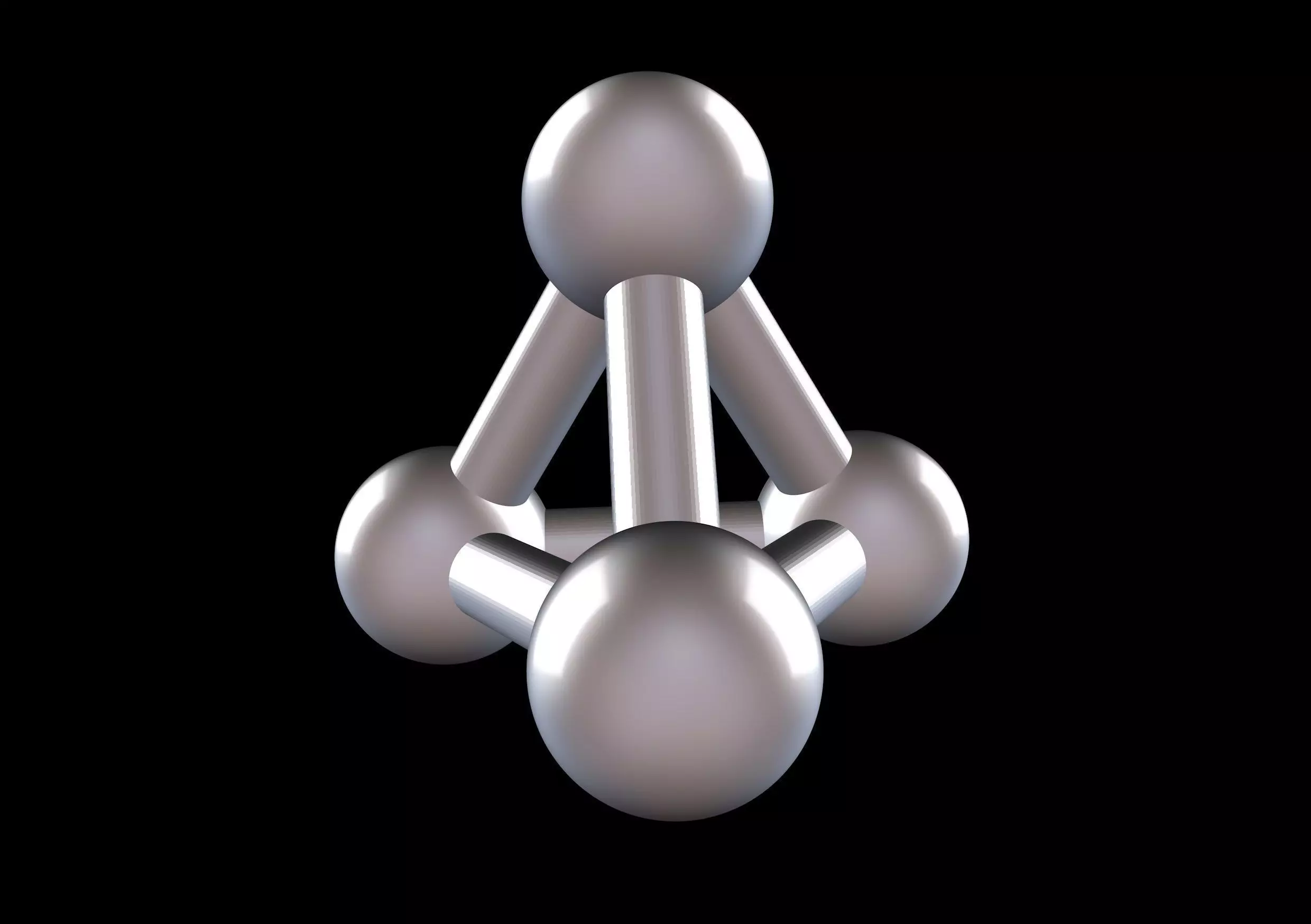 006 Mathart - Platonic Solids - Tetrahedron 03 - 10 cm 3D print model