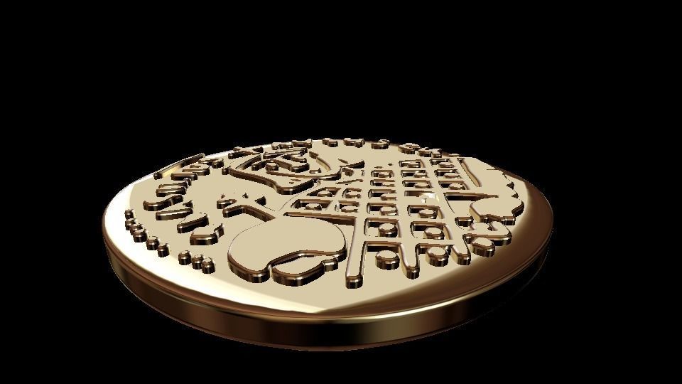 Ancient coins stl 3D model_2