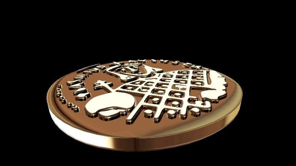 Ancient coins stl 3D model_4