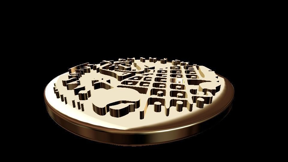 Ancient coins stl 3D model_10