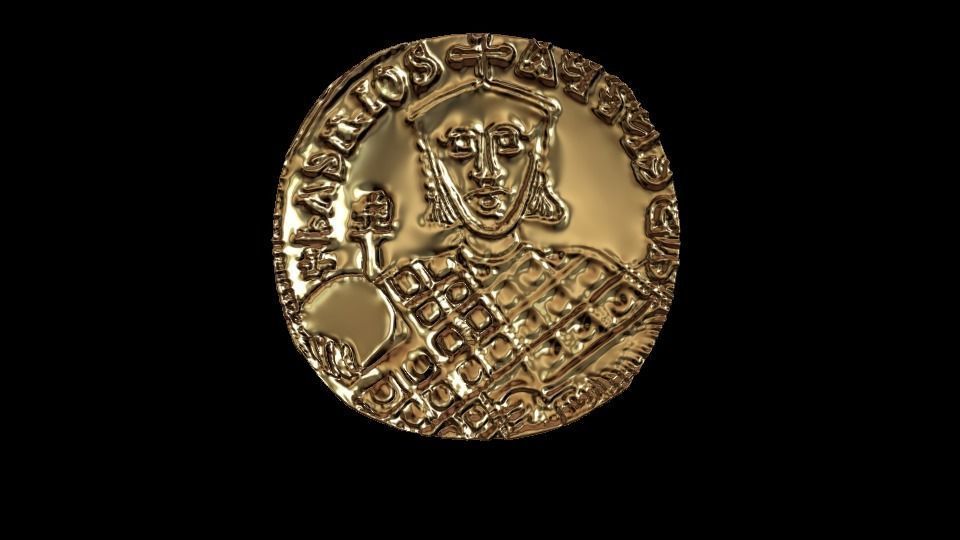 Ancient coins stl 3D model_14